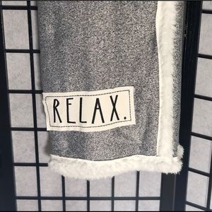Rae Dunn Relax Throw Blanket